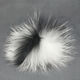 Lana Grossa PELS-DUSK Finnraccoon | 701-hvit/svart