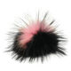 Lana Grossa PELS-DUSK Finnraccoon | 702-pink/svart