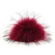 Lana Grossa PELS-DUSK Finnraccoon | 113-aubergine/svart