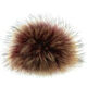 Lana Grossa PELS-DUSK Finnraccoon | 150-bordeaux/natur