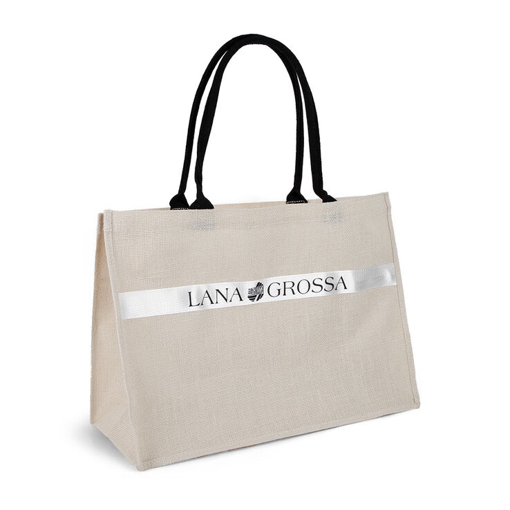Lana Grossa shopping bag - lin | 01-beige