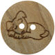 Union Knopf Barn-knapp med 2 hull 15mm | 902-
