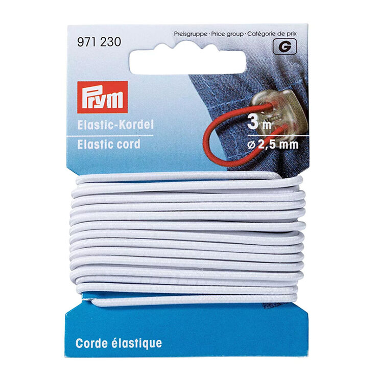 Prym Elastisk snor | 971230-hvit