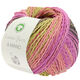 Lana Grossa A MANO (Linea Pura) | 23-pink/laks/grønngul/mudder