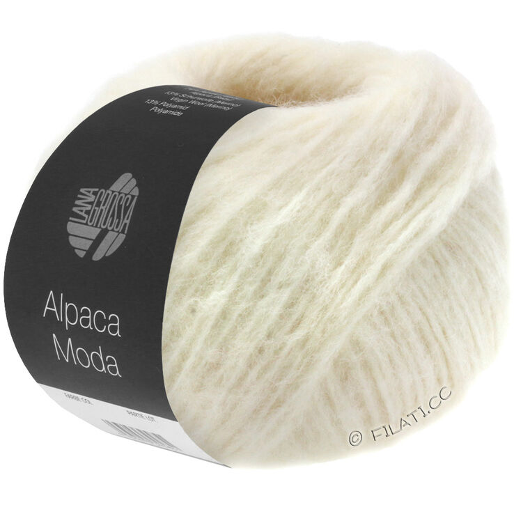 Lana Grossa ALPACA MODA | 01-hvit