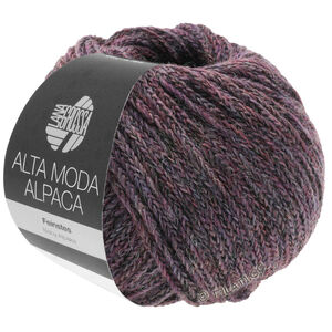 Lana Grossa ALTA MODA ALPACA | 020-bjørnebær/grå melert