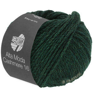 Lana Grossa ALTA MODA CASHMERE 16 | 57-svartgrønn