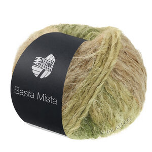 Lana Grossa BASTA MISTA | 120-jade/grågrønn/resedagrønn/kamel/taupe