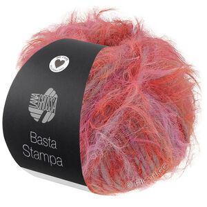 Lana Grossa BASTA STAMPA | 206-gul/oransje/rosa/pink/hvit/lys grå