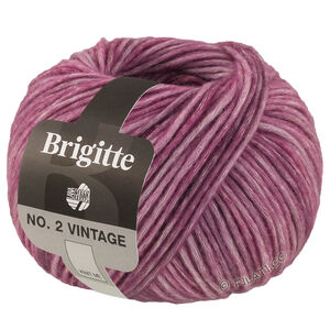 Lana Grossa BRIGITTE NO. 2 Vintage | 204-rødfiolett melert