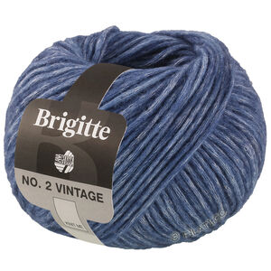 Lana Grossa BRIGITTE NO. 2 Vintage | 205-blå melert