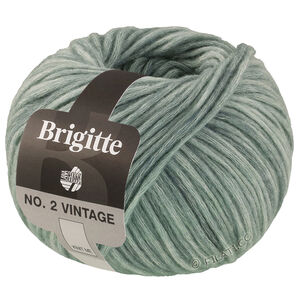 Lana Grossa BRIGITTE NO. 2 Vintage | 207-grågrønn melert