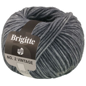Lana Grossa BRIGITTE NO. 2 Vintage | 210-mørk grå melert