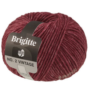 Lana Grossa BRIGITTE NO. 2 Vintage | 212-burgunder melert