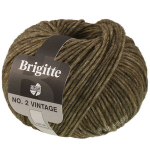 Lana Grossa BRIGITTE NO. 2 Vintage | 216-mørk oliven melert