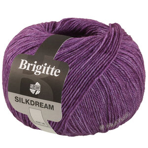 Lana Grossa BRIGITTE Silkdream | 10-rødfiolett