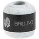 Lana Grossa BRILLINO | 10-hvit/sølv