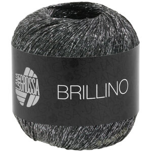 Lana Grossa BRILLINO | 18-antrasitt/sølv