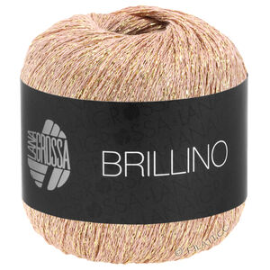 Lana Grossa BRILLINO | 19-gammelrosa/gyllen