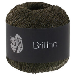 Lana Grossa BRILLINO | 52-svart/brun