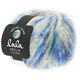 Lana Grossa BRUSHY Uni/Print (lala BERLIN) | 205-hvit/lys grå/mørk grå/jeans/royal