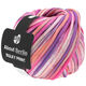 Lana Grossa BULKY Print (ABOUT BERLIN) | 158-hvit/laks/pink/fiolett