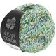 Lana Grossa 4 CAPI Color | 104-natur/jadegrønn/turkis/oliven