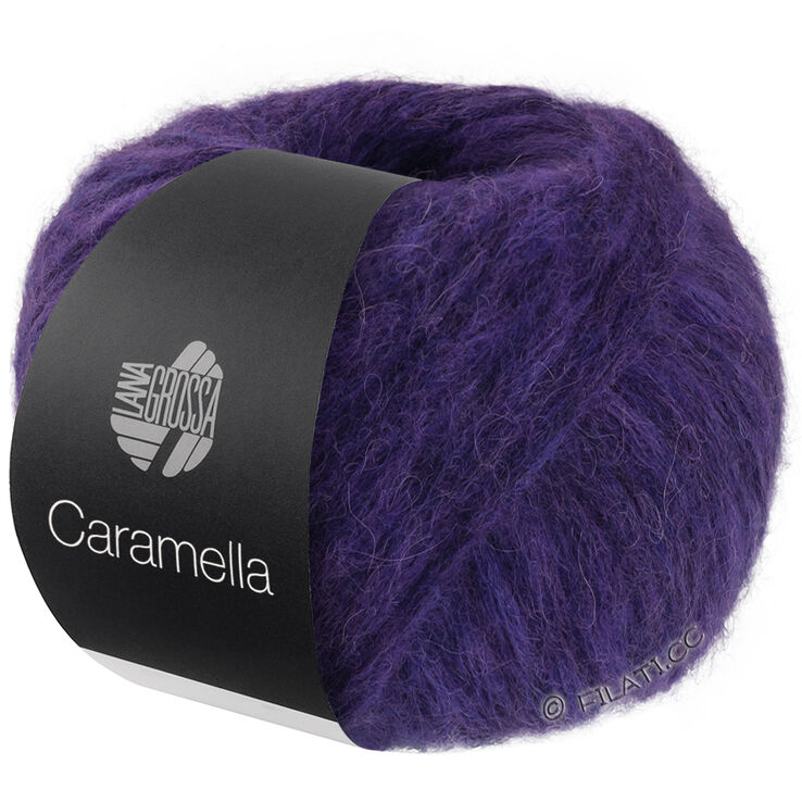 Lana Grossa CARAMELLA | 01-mørk fiolett