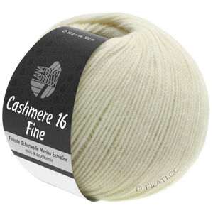 Lana Grossa CASHMERE 16 FINE | 009-råhvit