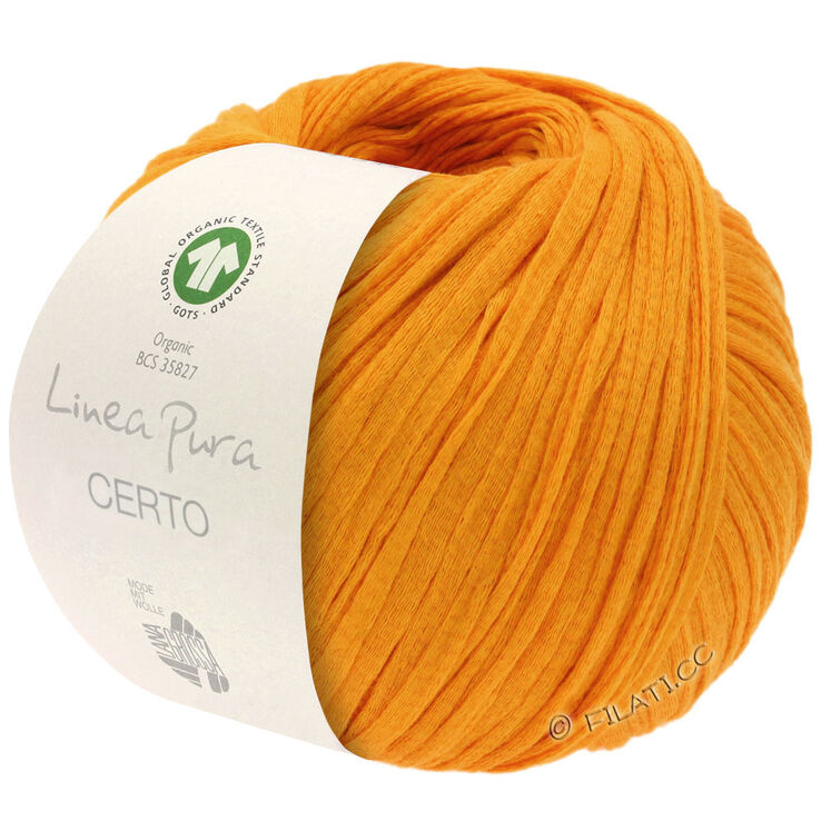 Lana Grossa CERTO (Linea Pura) | 01-oransje