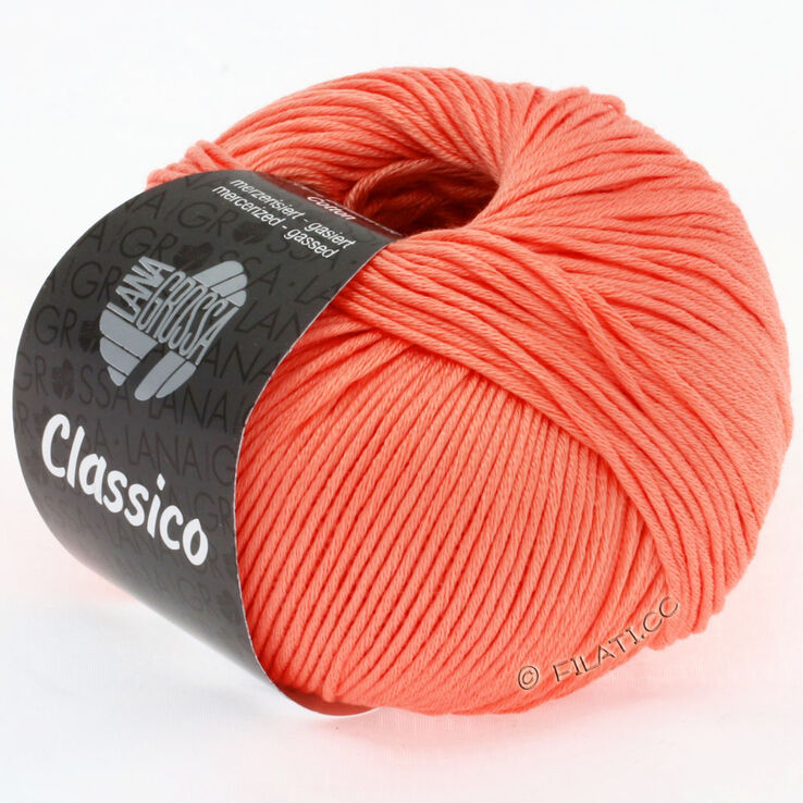 Lana Grossa CLASSICO Uni | 01-lakserød