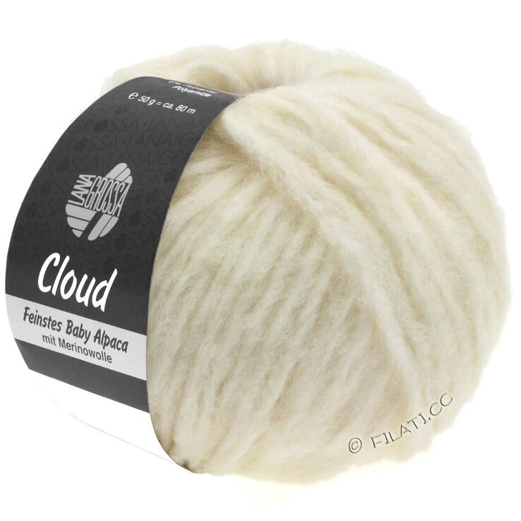 Lana Grossa CLOUD | 01-råhvit