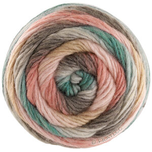 Lana Grossa COLORATO Aktion | 05-gammelrosa/mørk grå/lys grå/petrol/pudderrosa/beige