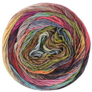 Lana Grossa COLORISSIMO 2 | 217-limett/olivengrønn/lys grå/mørk grå/gråblå/taupe/gråbrun/grålilla/pink/mørk grønn