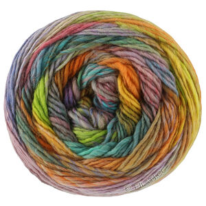 Lana Grossa COLORISSIMO 2 | 224-lyng/pistasj/vårgrønn/brun/petrol/gul/oransje/blå/rust/beige/plomme