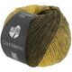 Lana Grossa COOL MERINO Dégradé | 301-mørk oliven/lys oliven/mosegrønn