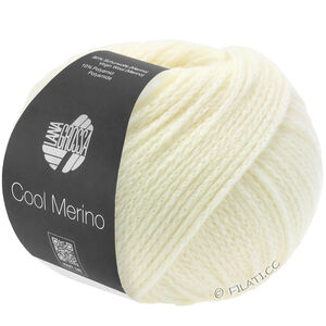 Lana Grossa COOL MERINO | 015-hvit