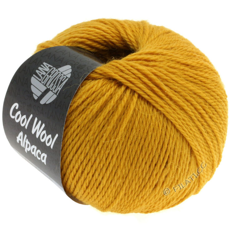Lana Grossa COOL WOOL Alpaca | 01-gul