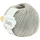 Lana Grossa COOL WOOL Baby 25g | 206-lys grå melert