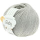 Lana Grossa COOL WOOL Baby Uni/Print 50g | 206-lys grå melert
