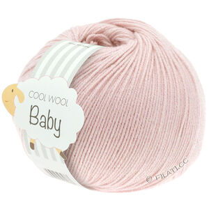Lana Grossa COOL WOOL Baby Uni/Print 50g | 267-sart rosa