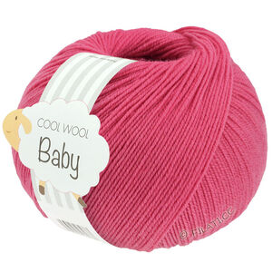 Lana Grossa COOL WOOL Baby Uni/Print 50g | 341-bringebær