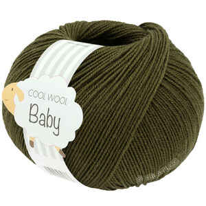 Lana Grossa COOL WOOL Baby Uni/Print 50g | 349-skoggrønn