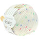 Lana Grossa COOL WOOL Baby Uni/Print 50g | 351-hvit/rød/blå/grønn/gul