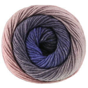 Lana Grossa COOL WOOL Big Color | 4047-plomme/antrasitt/royal/blågrå/grålilla