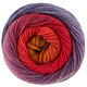 Lana Grossa COOL WOOL Big Color | 4048-lys rød/vinrød/rødfiolett/petrolblå/oliven/karri/oransje