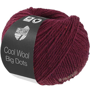 Lana Grossa COOL WOOL Big Dots | 104-burgunder