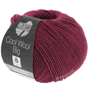 Lana Grossa COOL WOOL Big  Uni/Melange | 1000-burgunder
