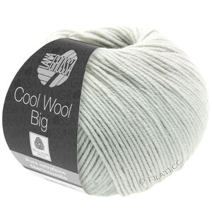 Lana Grossa COOL WOOL Big  Uni/Melange | 1002-hvitgrå