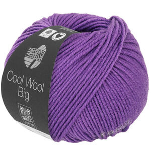 Lana Grossa COOL WOOL Big  Uni/Melange | 1018-fiolett